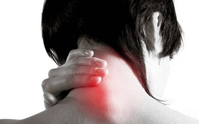 Osteochondrosis of the cervical area